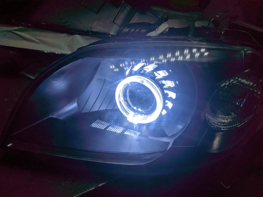 Линзы в Авео т250