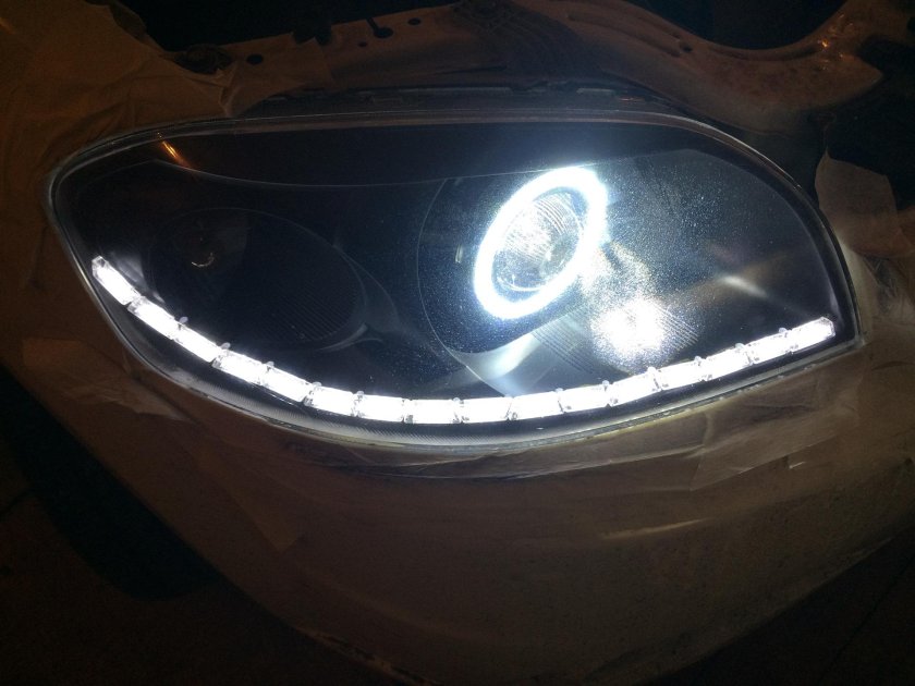 Линзы на Шевроле Авео т250