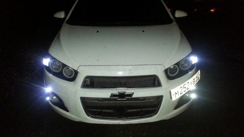 Дневные ходовые огни Chevrolet Aveo