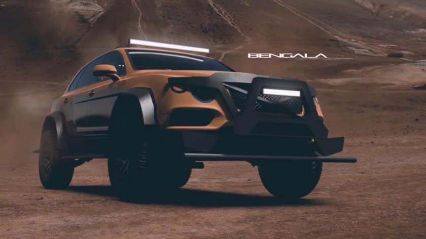 Брутальный джип