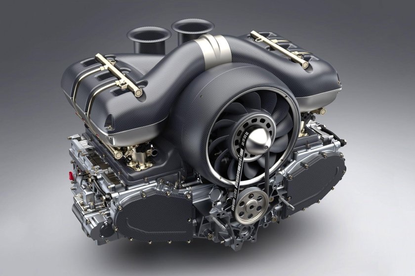 Мотор Порше 911