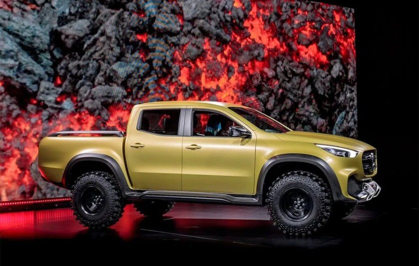 Мерседес пикап 2022