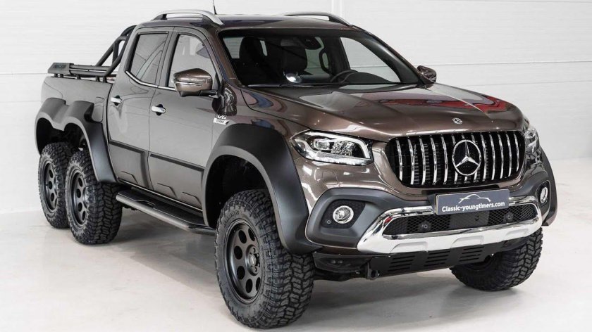 Mercedes x-class 6x6 Pickup