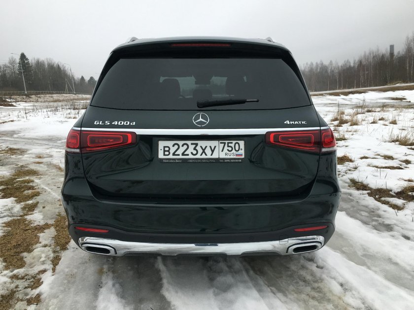 Мерседес джип 350 сзади