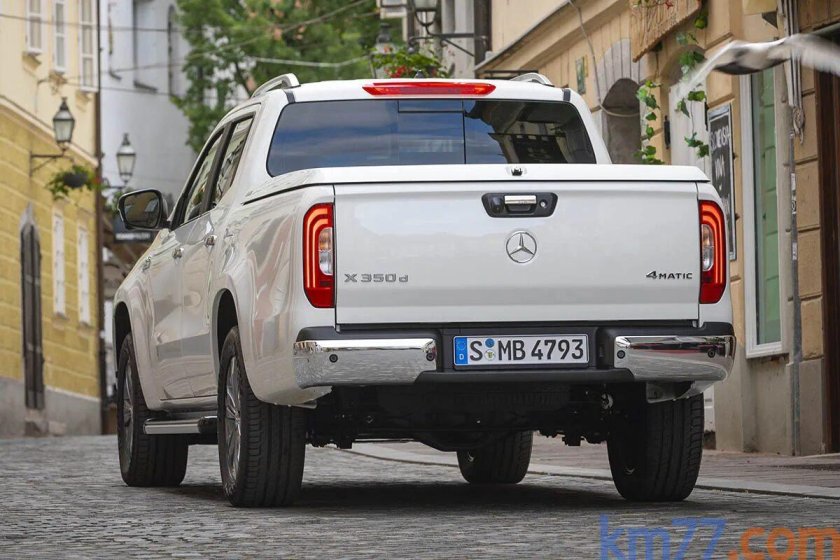 Mercedes x class сзади