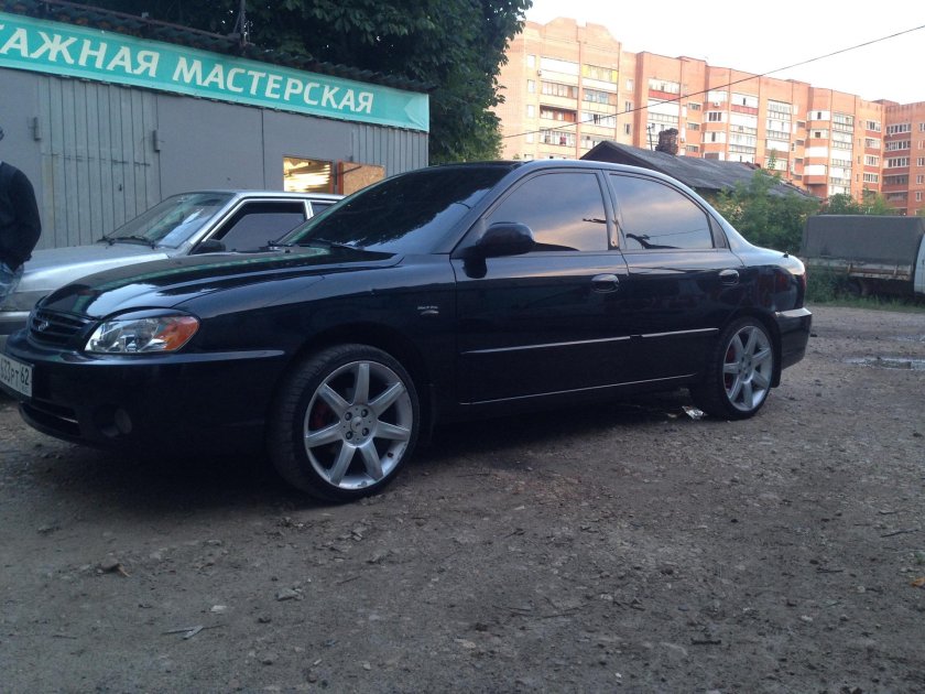 Киа спектра на 17 дисках