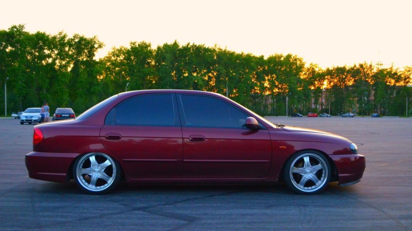 Киа спектра на 16 дисках