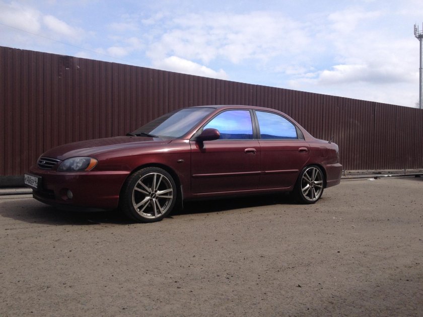 Киа спектра на 17 дисках