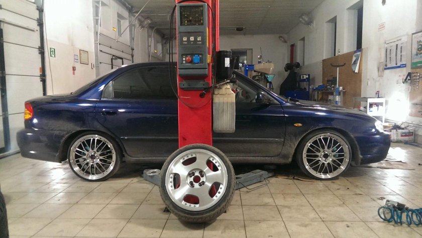 Киа спектра на 18 дисках