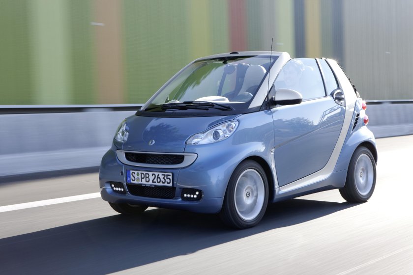 Smart Fortwo Cabrio 2010-2012