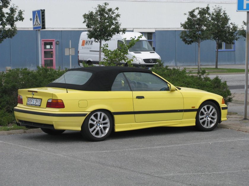 Бмв е 36 кабриолет