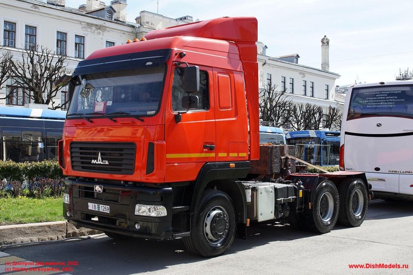 Новый МАЗ тягач 2022