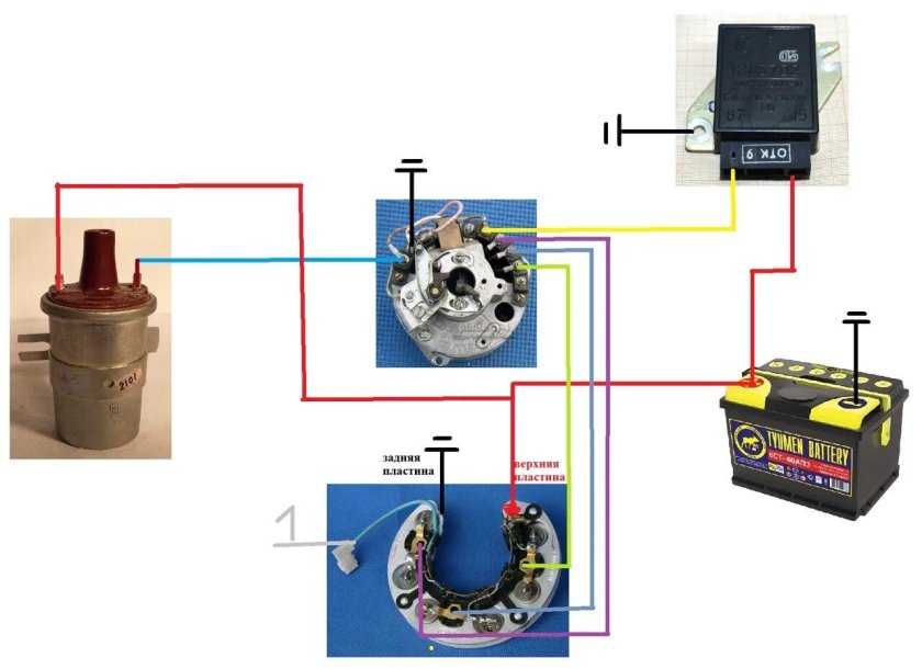 ИЖ Планета 5 реле регулятор зарядки