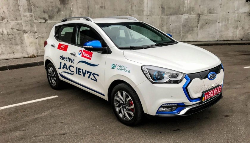 Jac электромобиль