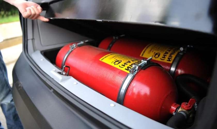 Газ баллон метан 4 поколения