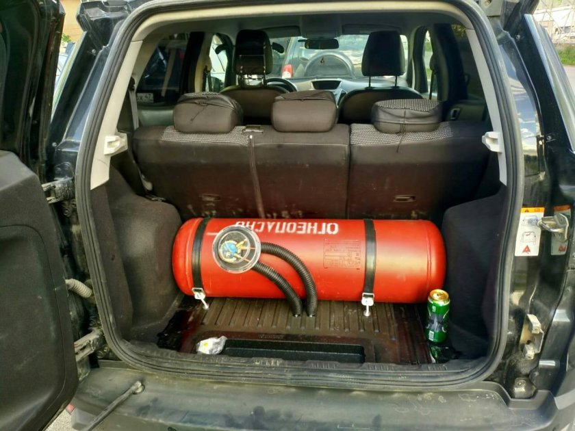 ГБО ГАЗ метан Шевроле Нива