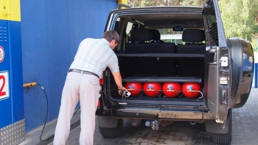 Метан ГАЗ для машина