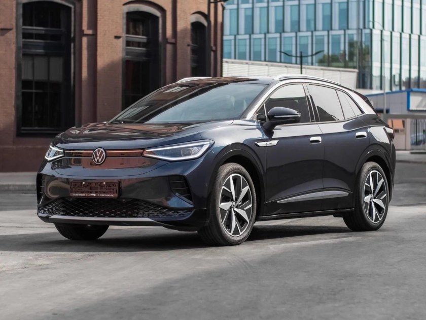 Фольксваген электрический серый
