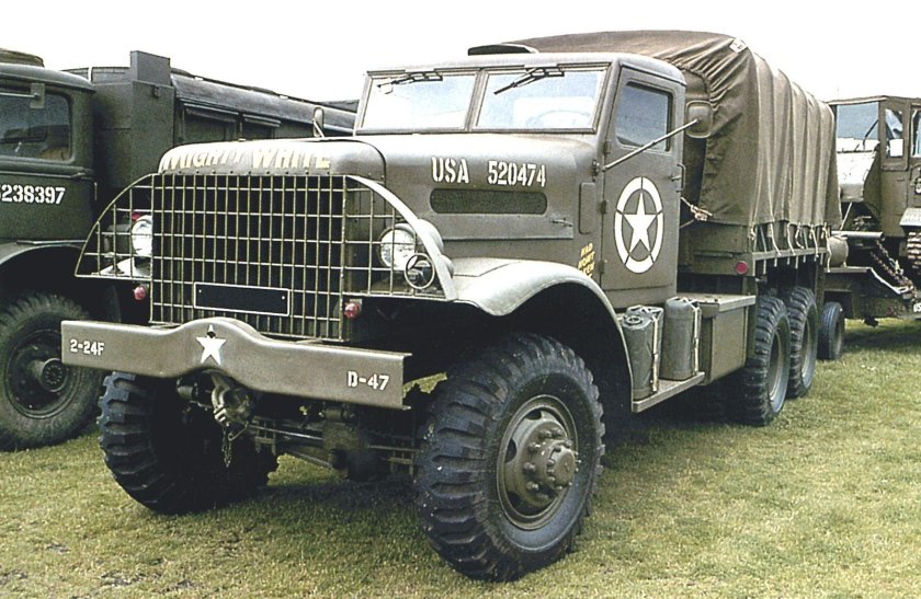 Уайт 666 грузовик