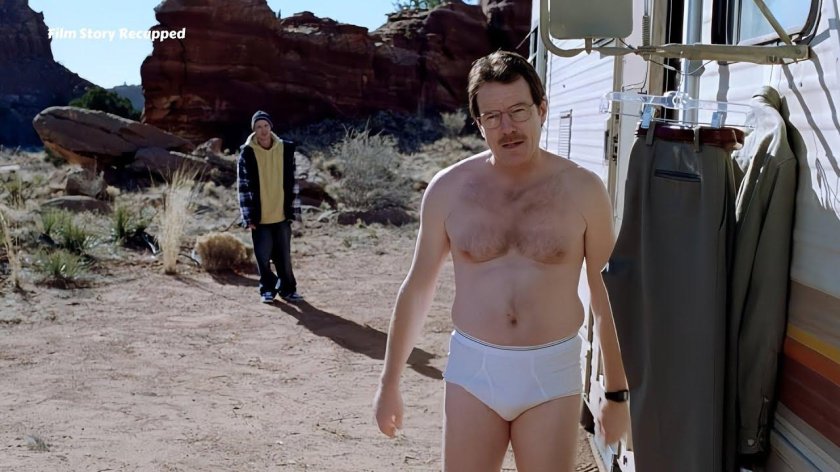 Брайан Крэнстон в трусах
