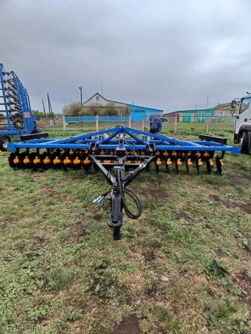 Лущильник дисковый попова 4м