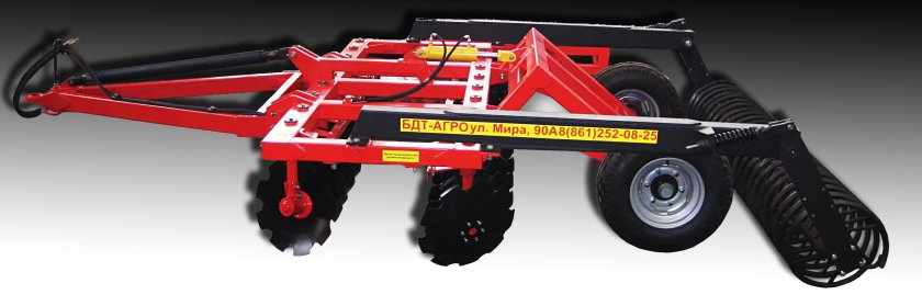 БДМ 4х2 прицепная борона дисковая