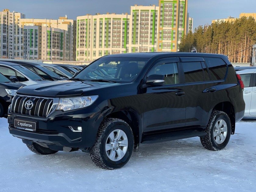 Прадо 2018 черный