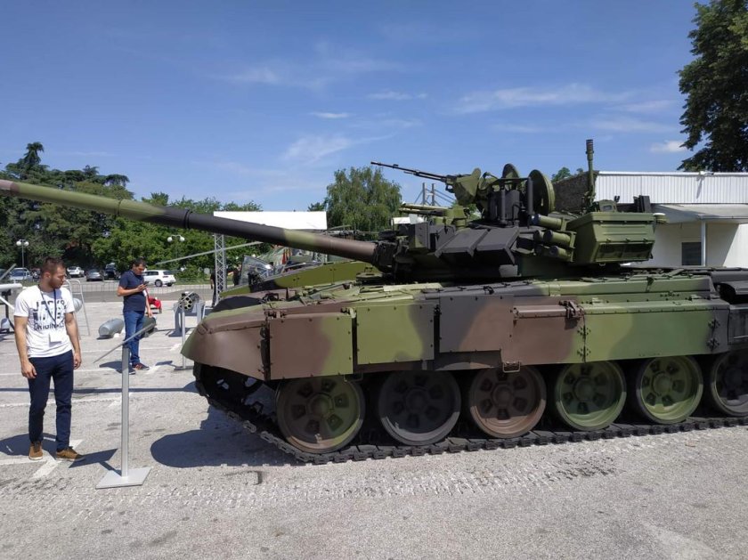 Сербский танк м84 АС 1