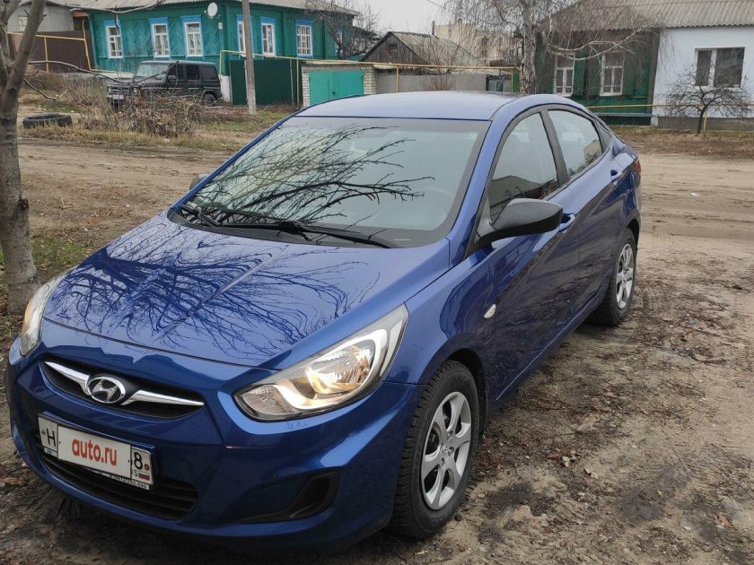 Hyundai Solaris 2012 привод