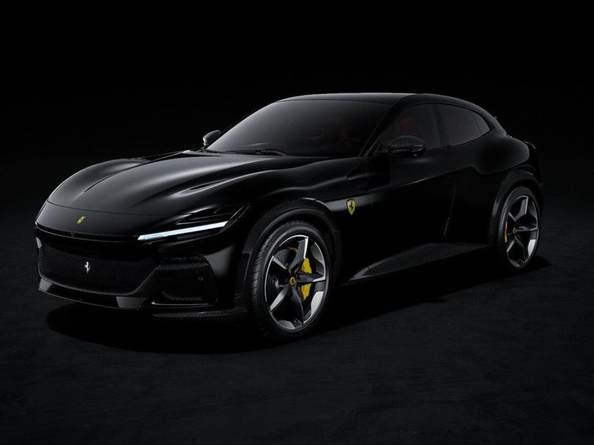 Ferrari Purosangue черный