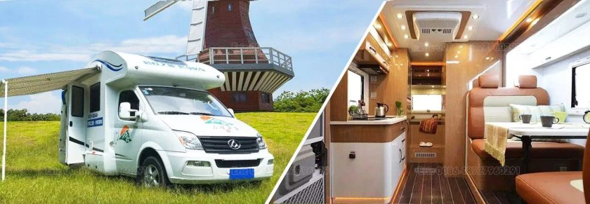 Дом на колесах с выдвигающимися стенами