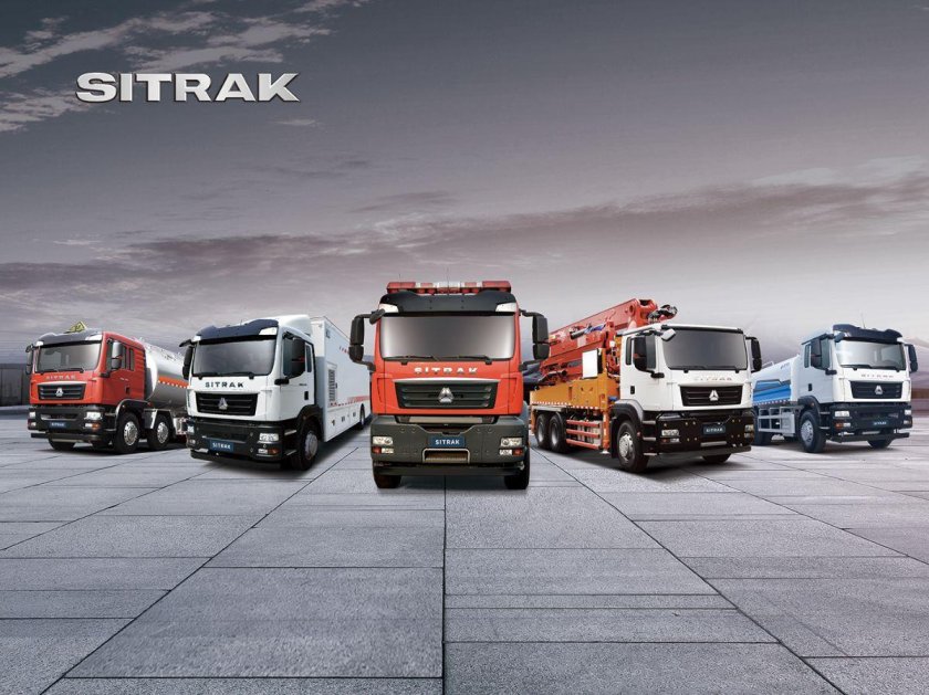 Тягач sitrak