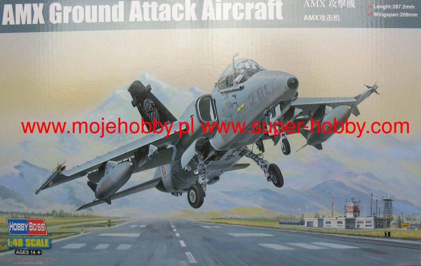 Сборная модель HOBBYBOSS A-11a Ghibli (81741) 1:48