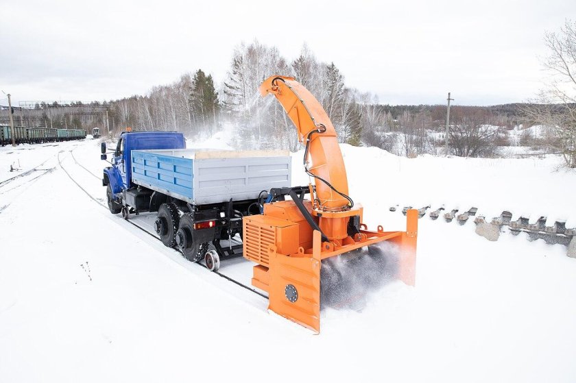 Щетка для локомобиля