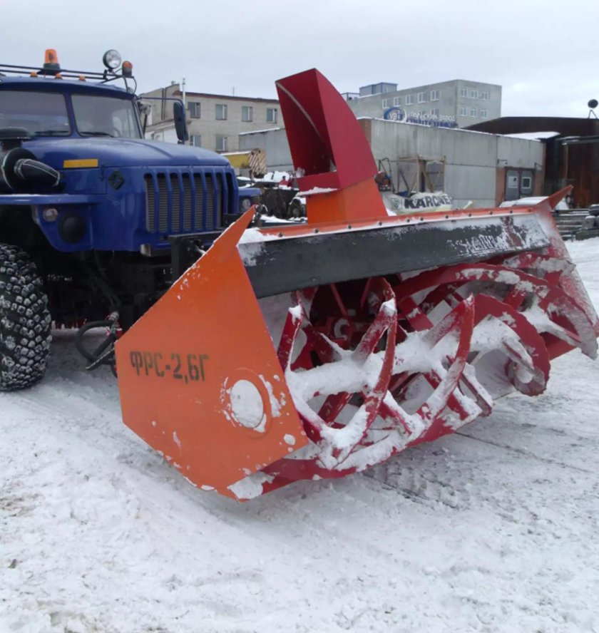 Снегоочиститель фрезерно-роторный ФРС-2