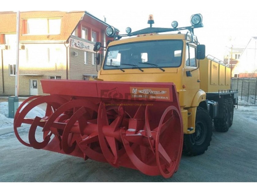 Снегоочиститель фрезерно-роторный СФР-1