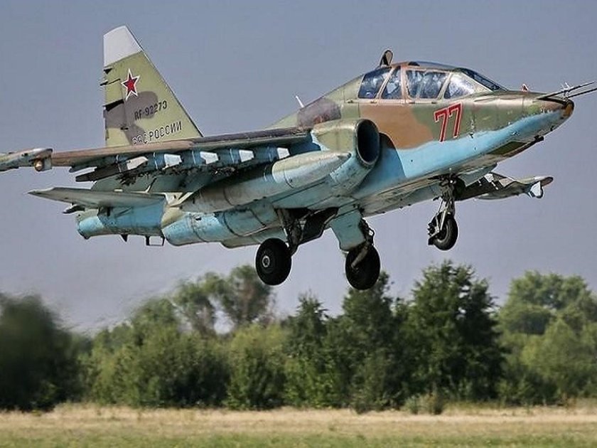 Штурмовик Су-25 Грач