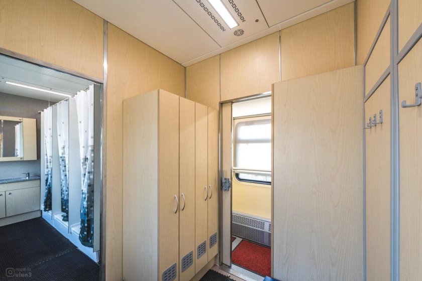 Вагон душевая РЖД