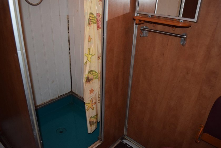 Душ в поезде