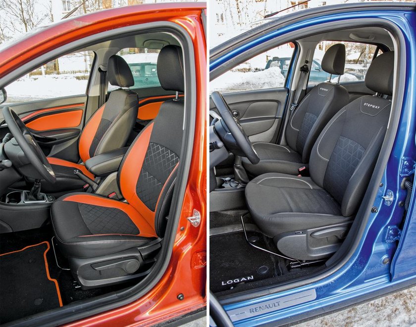 Сиденья Веста кросс