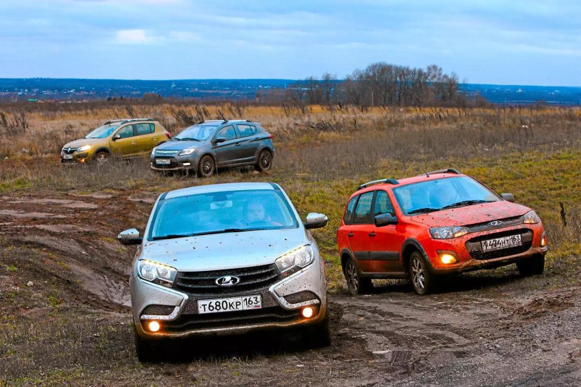 Лада XRAY ралли