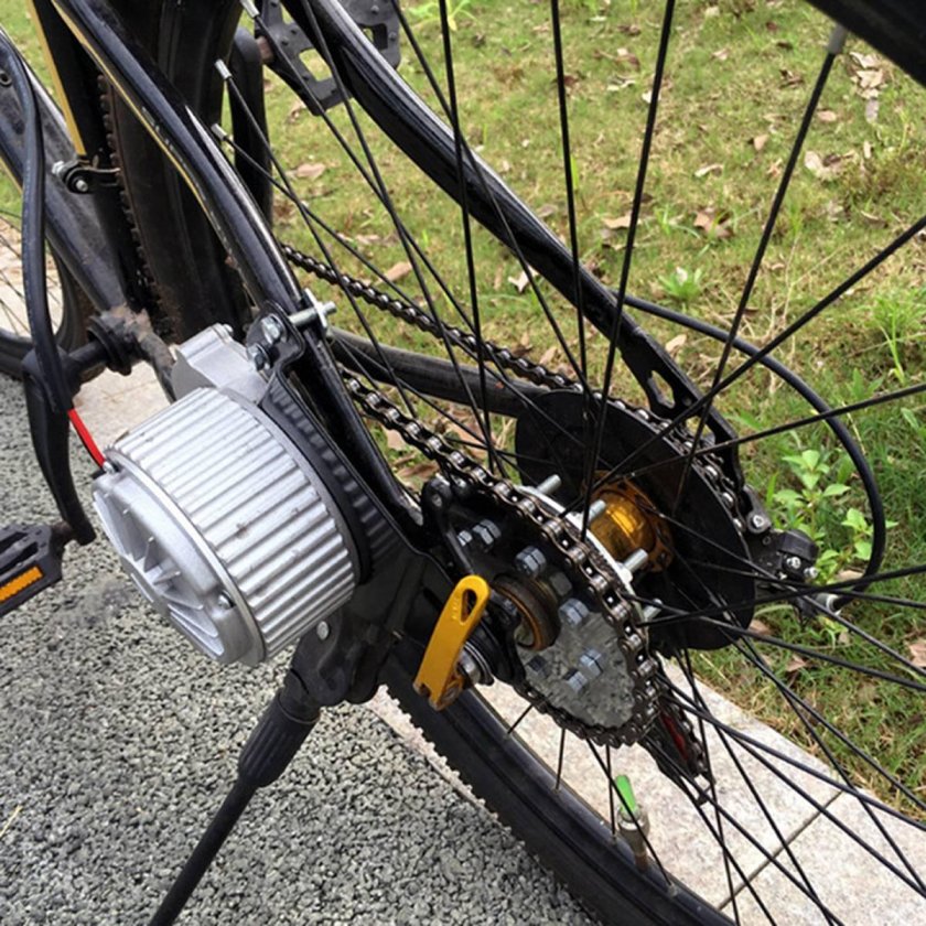 Редукторный мотор для велосипеда 350вт