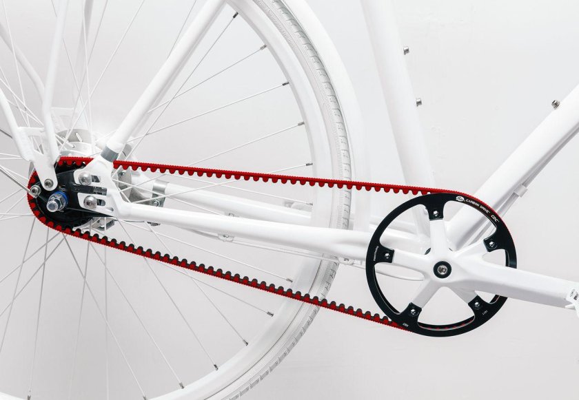 Ременная трансмиссия на велосипед