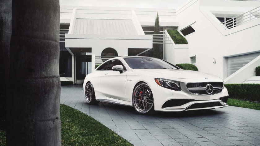 Мерседес s63 АМГ белый