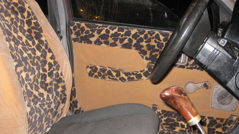 Леопардовый салон ВАЗ 2111