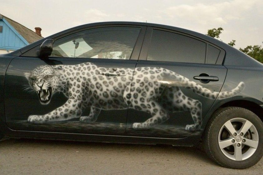 Аэрография Ауди q3