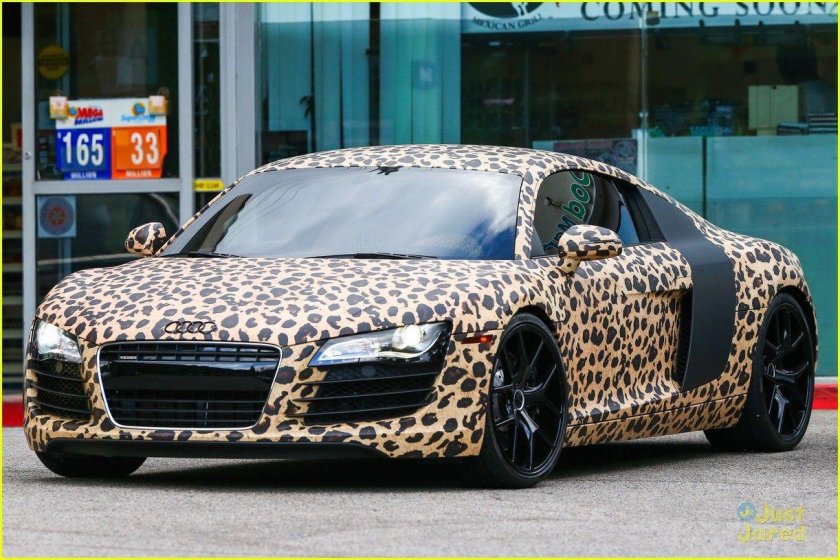 Леопардовая ауди