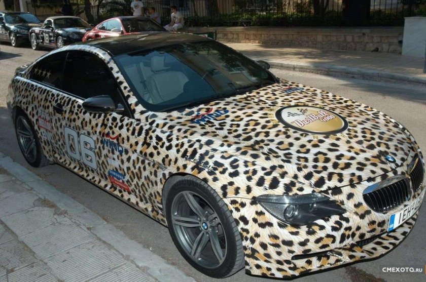 Леопардовая БМВ