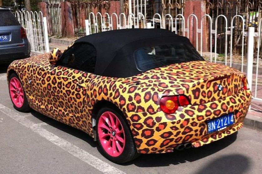 Машина леопард