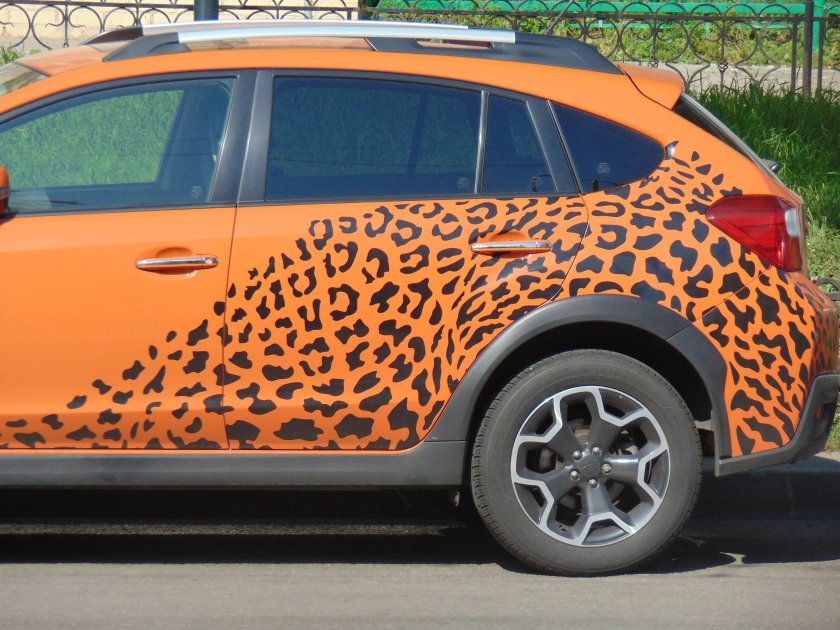 Леопардовая машина